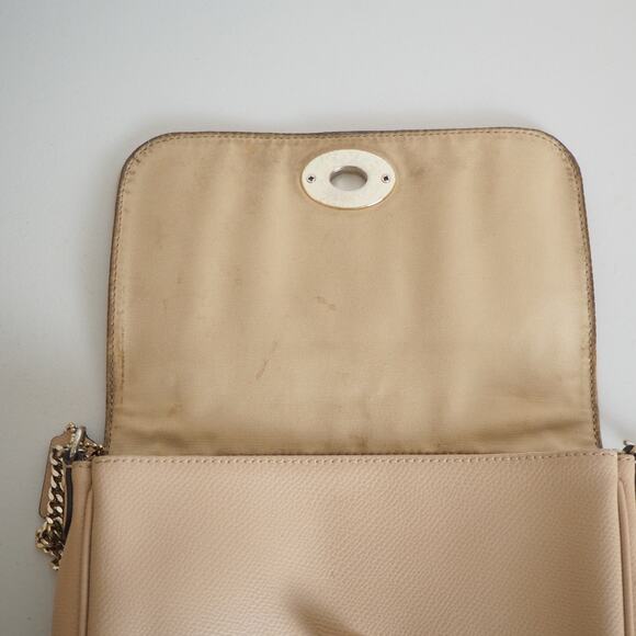 Coach Mini Ruby Crossbody Leather Bag with Gold Chain &‎ Leather Strap F34604 - Picture 6 of 12